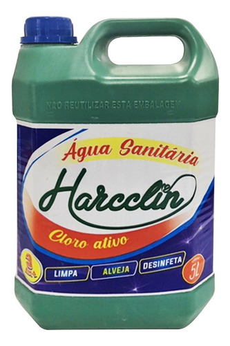 Água Sanitária 5 Litros Harcclin