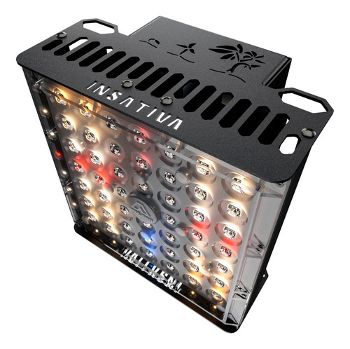 Imagen 3 de 6 de Luminaria Cultivo Led Samsung 60x60 85/200w Insativa E0