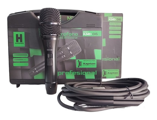 Microfono Dinamico Unidireccional Kmi-06 Harden