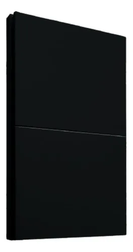 comprar Placa Apagador Luxury 2 Interruptores 3 Vias Color Negro