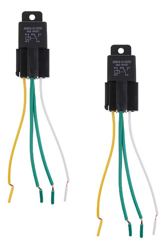 2x40a 12vdc De Conmutación De 4 Piezas Nomally Closed Relay