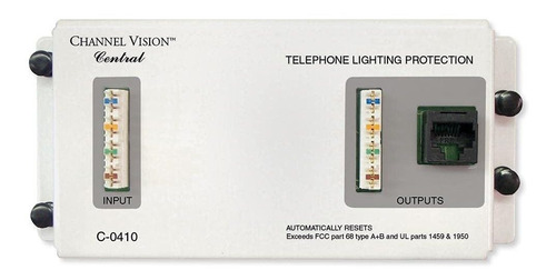 Channel Vision C-0410 4-line Telecom Modulo Limitador