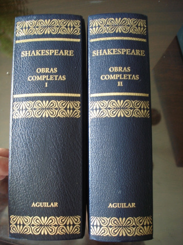 Shakespeare Obras Completas Aguilar 2 Tomos 2005