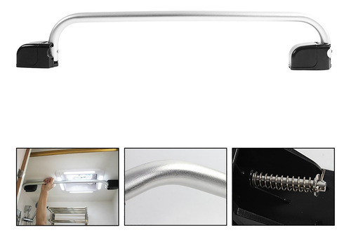 Barras De Agarre Para Baño Perchero De Ropa Plegable Riel