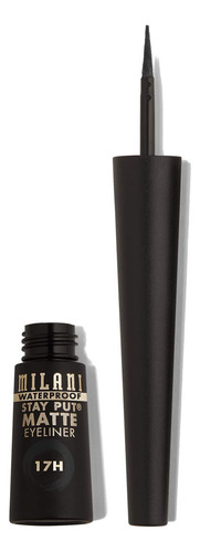 Milani Stay Put - Delineador - 7350718:mL Color Negro mate impermeable