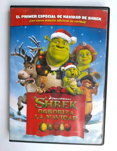 Shrek Ogroriza La Navidad - Dvd Original - Los Germanes
