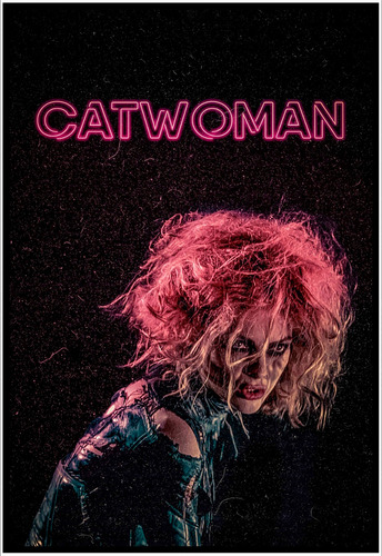 Cuadro Premium Poster 33x48cm Catwoman Style Batman