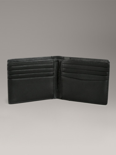 Billetera Aop Emboss Bifold Negro Calvin Klein