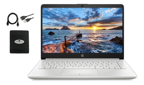 Laptop Hp Fhd Para Empresas Y Estudiantes, Amd Ryzenu (hasta