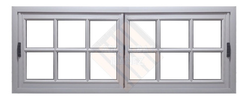 Ventana 180x60 Vidrio Repartido 4mm