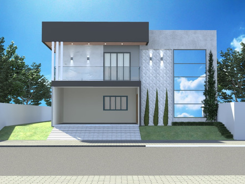 Projeto Arquitetônico Lm 4 Quartos Sobrado 215m² Lote 15x20
