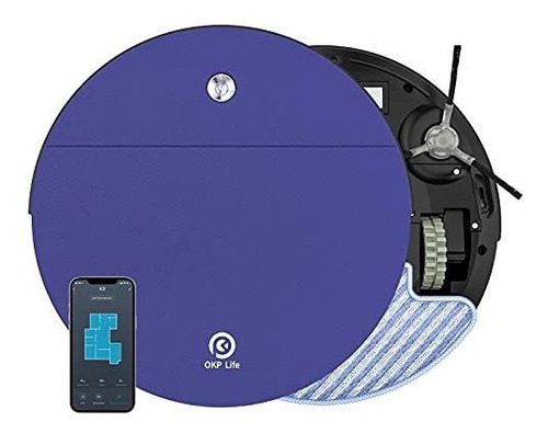 Okp Robot Vacuum And Mop, 2 In 1 Robotic Vacuum With 2000pa