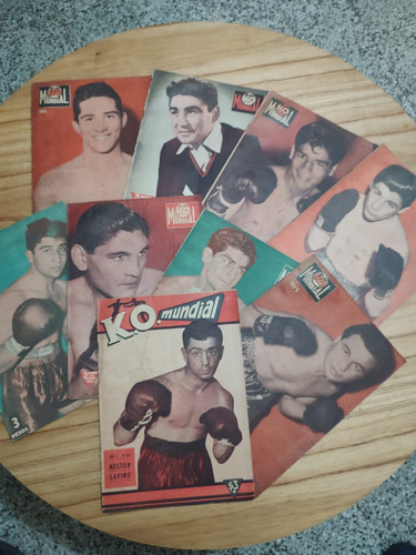 Antiguas Revistas De Box Década 1950 