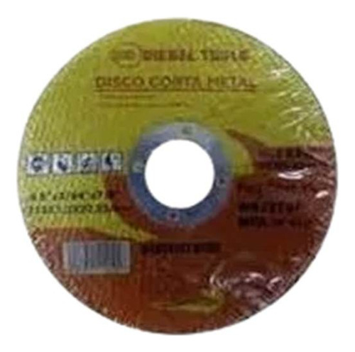 Disco P/ Corte De Metal O Hierro 4 1/2 PuLG.(precio X 3unid)