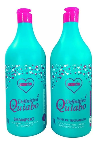 Progressiva Inteligente Quiabo Definitiva May Love 2x1000ml