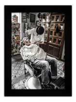 Comprar 3 Quadros Decorativos Barbearia Barber Shop Barbeiro