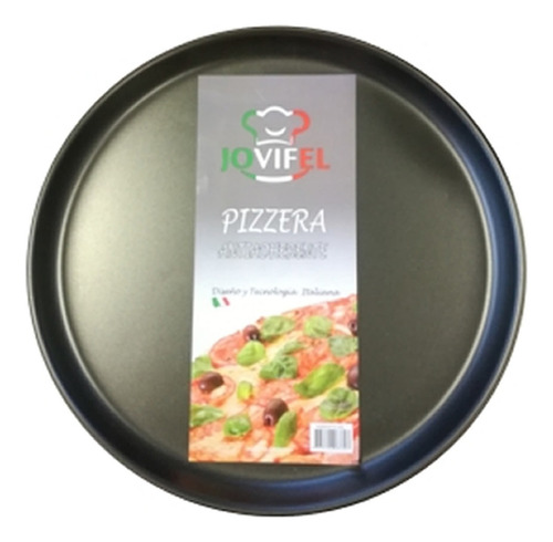 Pizzera Teflon  35cm  Antiadherente Pizza+grande