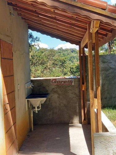 Imagem 18 de 19 de Chácara Com 2 Dormitórios À Venda, 750 M² Por R$ 415.000,00 - Correas - Arujá/sp - Ch0137