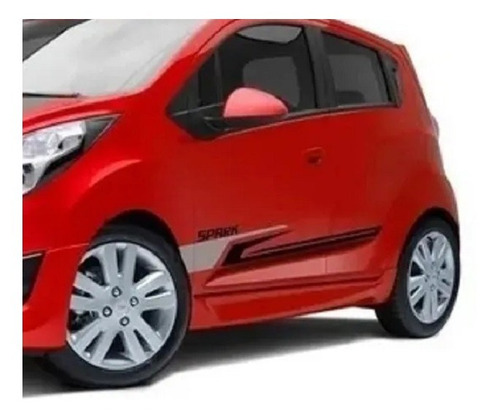 Stickers Franjas Lateral Para Chevrolet Spark Rif Wrap Beat 