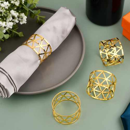 Decoración Para Cena De Boda Con 12 Servilleteros