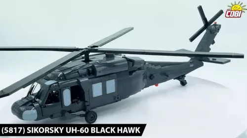 Helicoptero Black Hawk UH60 de controle remoto escala 1:47 escala do falcão  UH60-Black 6