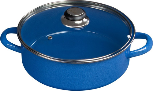 Batería De Cocina Cinsa 10 Piezas Andalucía Color Azul