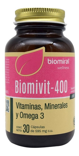 Omega 3 30caps. Multivitamínico Mujeres Embarazadas