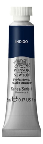 Tinta aquarela Winsor Newton Cotman 5 ml de cores S-1 Tubo índigo S-1 Nº 322