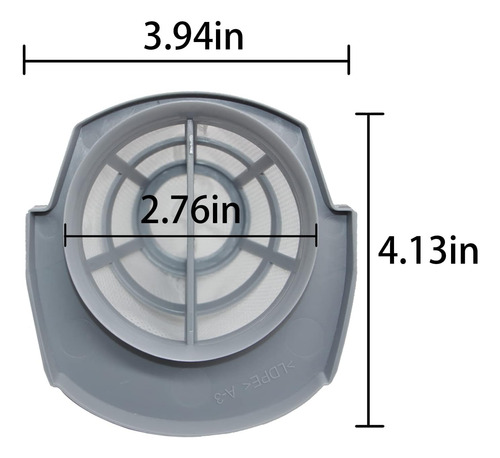 Paquete De 2 Filtros 2610 2611 Compatibles Con Bissell 3 En