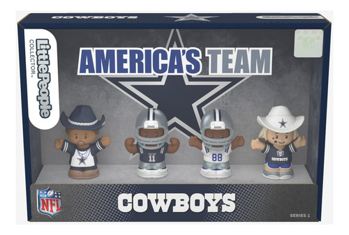 Little People Set Collector X Nfl Dallas Cowboys