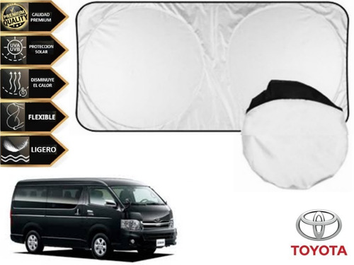 Protector Parabrisas Cubresol Parasol Toyota Hiace Gl 2021