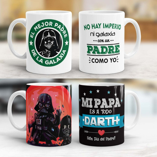 Imagen 10 de 10 de Tazas Dia De La Madre - Dia Del Padre Cumpleaños