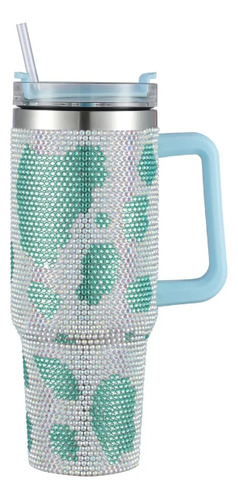 Vaso Térmico De Acero Inoxidable Straw Cup, Botella De 40