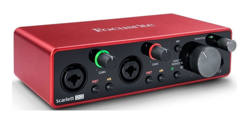 Interface De Audio Focusrite Scarlett 2i2 3ra Gen