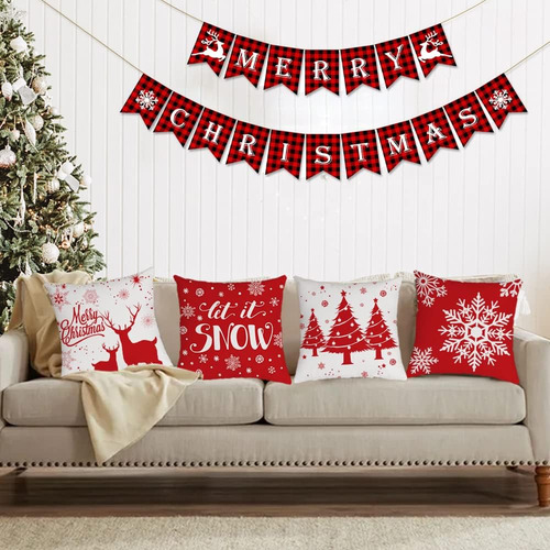 Yeeju Set De 4 Ferry Christmas Decorative Show Counship Cove