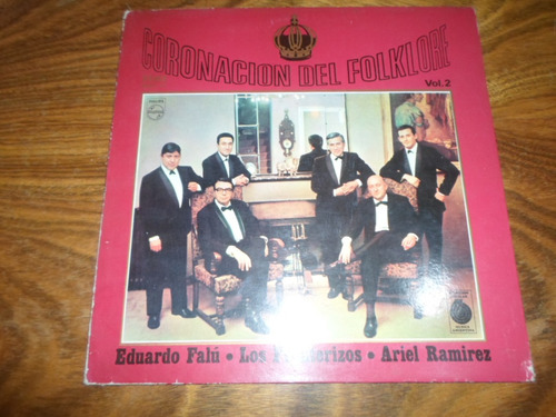 Coronacion Del Folklore 2 Eduardo Falu Los Fronterizos * Lp