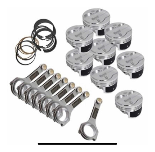 Juego Pistones I Bielas Forjados Motor Ls 5.3 Summit Racing