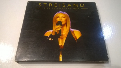 Live In Concert 2006, Barbra Streisand 2cd 2007 Nacional Ex