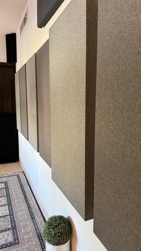 Panel Acústico Mazzieri Assor 4 2pack 60x120cm Color Plata