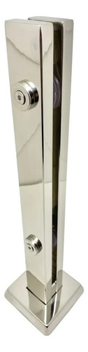 10 Coluna Torre 50 Cm Com Guarda Corpo Inox Escovado