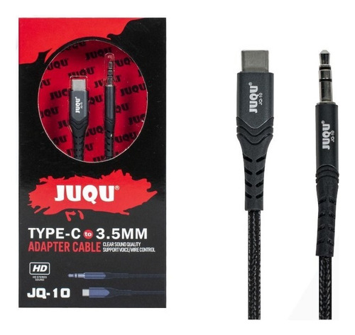 Cable Tipo C A Plug 3,5 Macho Cell Conecta Diademas Audio