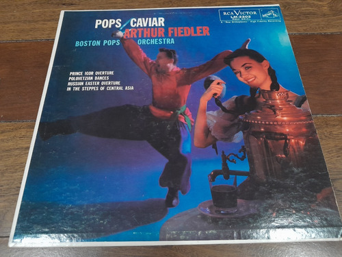 Lp Vinilo - Arthur Fiedler Boston Pops - Pops Caviar - Usa