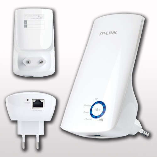 Repetidor De Sinal Wireless Wi-fi Tp-link 300mbps Tl-wa850re