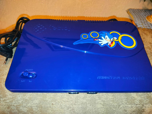Master System Evolution Tec Toy Com 132 Jogos Na Memória Azul (Usado)