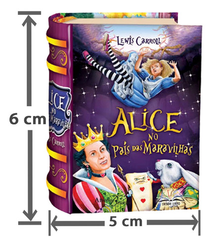Livro Alice No País Das Maravilhas Texto Integral C/ Dura
