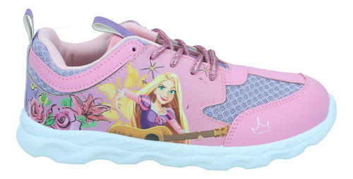 Zapatilla Deportiva Infantil Rapunsel Disney Rosa