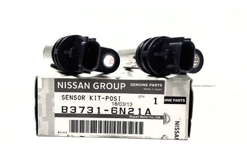 Jgo. Sensor Arbol Y Cigueñal Original Nissan X-trail Altima
