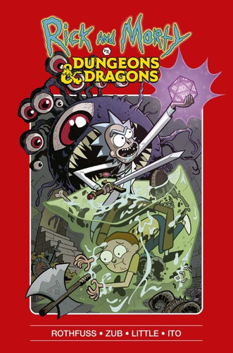 Libro Rick Y Morty Vs Dungeons & Dragons - Español