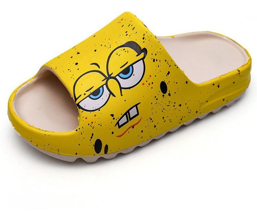 Pantuflas De Bob Esponja Para Hombres, Mujeres Y Niñosverano