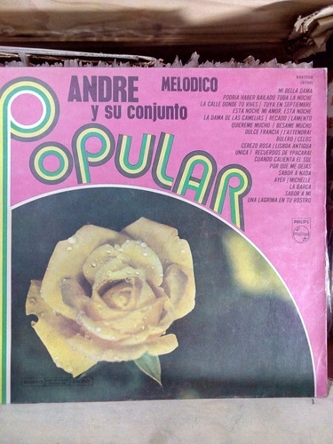 Andre Y Su Conjunto - Melodico (vinilo) 1964 Vg+